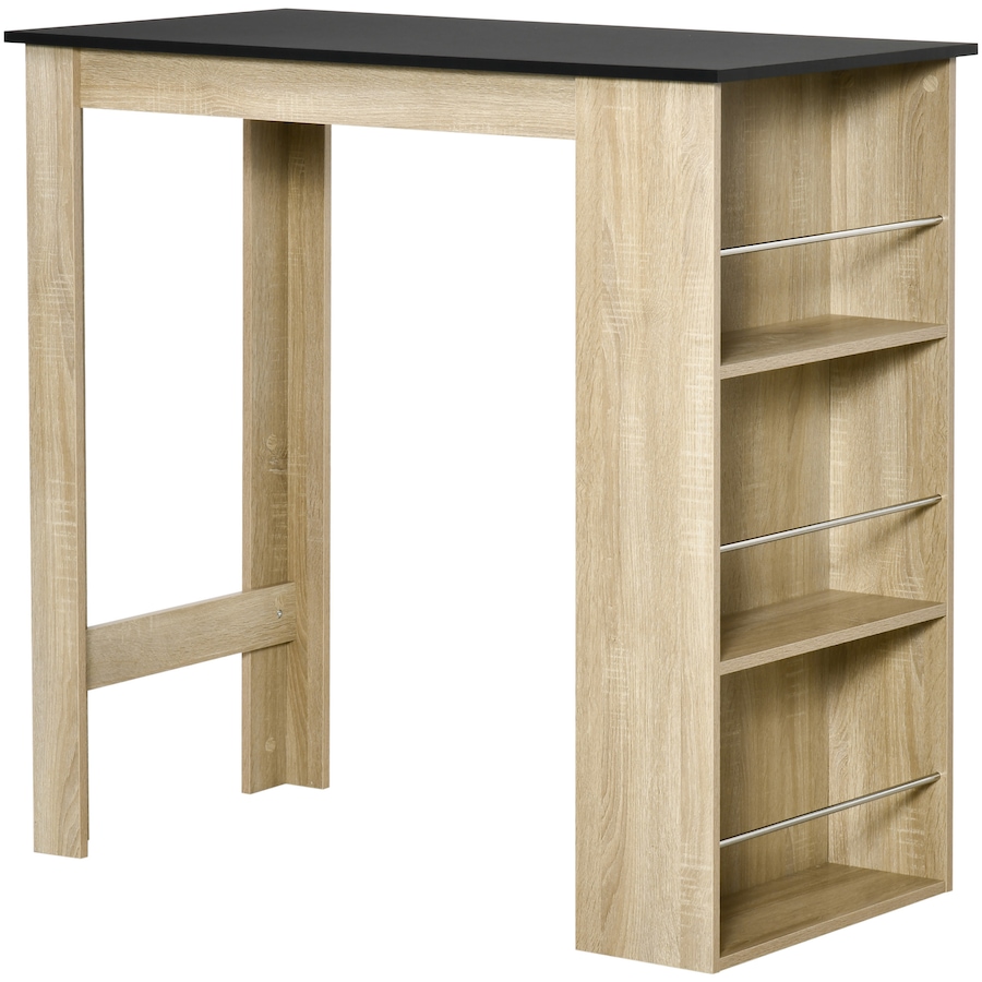 Image 917502_ST02.jpg, Product 917-502 / Price $121.39 - $129.99, HOMCOM Bar Table Counter Height Dining Table with 3 Shelves from HOMCOM on TSC.ca's Home & Garden department