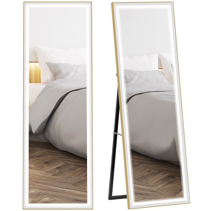 Image 917504_ST01.jpg, Product 917-504 / Price $149.99, HOMCOM Full Length Mirror with Adjustable Lights, LED Full Body Mirror from HOMCOM on TSC.ca's Beauty department