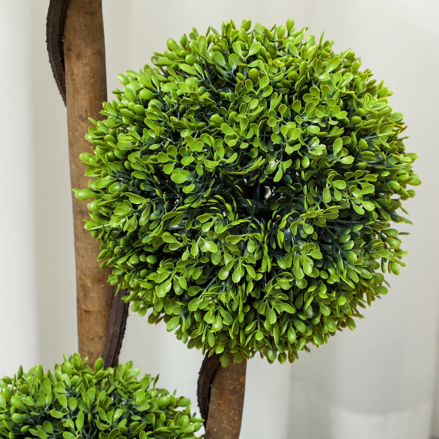 Image 917528_ALTMORE8.jpg, Product 917-528 / Price $109.99 - $119.99, HOMCOM 35 Inch Artificial Boxwood Triple Ball Topiary Trees Set of 2 from HOMCOM on TSC.ca's Home & Garden department