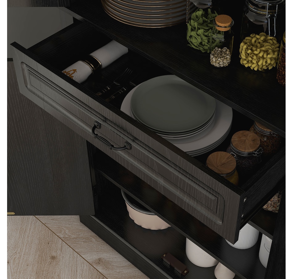 Image 917533_ALTMORE7.jpg, Product 917-533 / Price $234.99 - $329.99, HOMCOM 71" Freestanding Kitchen Pantry with 4 Doors and 2 Large Cabinets from HOMCOM on TSC.ca's Home & Garden department