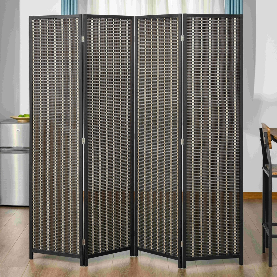 Image 917539_ALTMORE17.jpg, Product 917-539 / Price $99.99 - $114.99, HOMCOM 4-Panel Folding Privacy Screen Room Divider from HOMCOM on TSC.ca's Home & Garden department