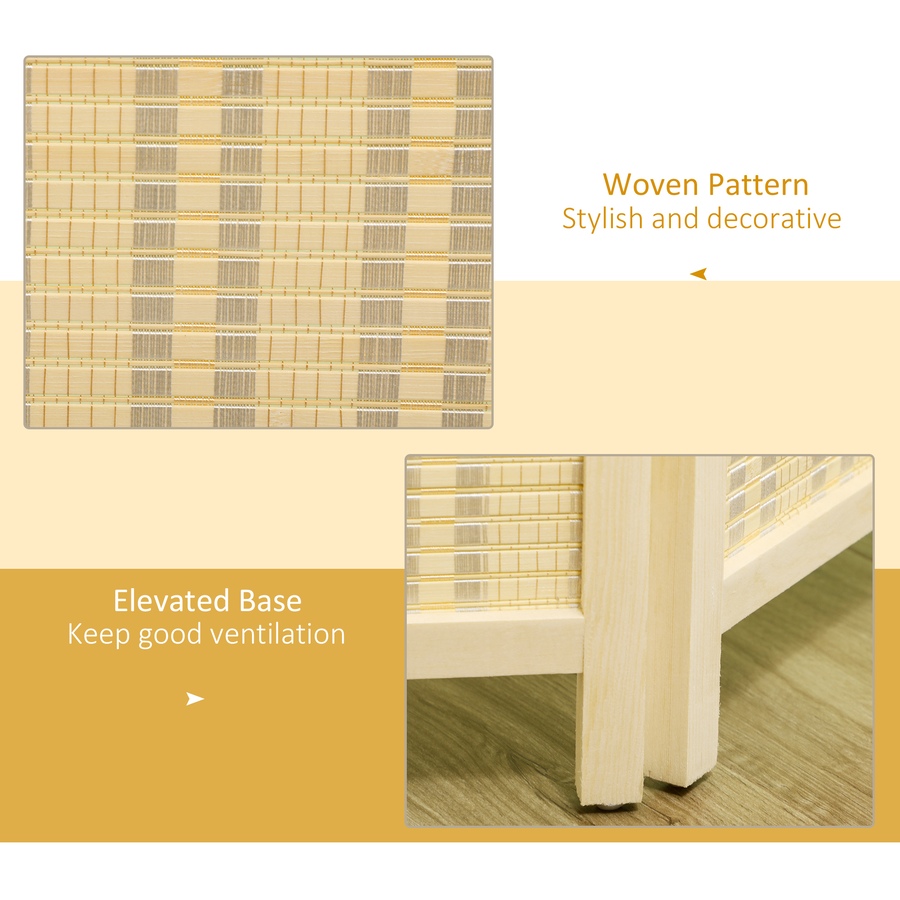 Image 917539_ALTMORE3.jpg, Product 917-539 / Price $99.99 - $114.99, HOMCOM 4-Panel Folding Privacy Screen Room Divider from HOMCOM on TSC.ca's Home & Garden department