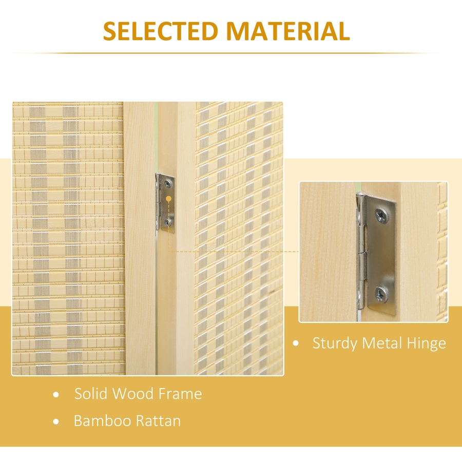 Image 917539_ALTMORE4.jpg, Product 917-539 / Price $99.99 - $114.99, HOMCOM 4-Panel Folding Privacy Screen Room Divider from HOMCOM on TSC.ca's Home & Garden department