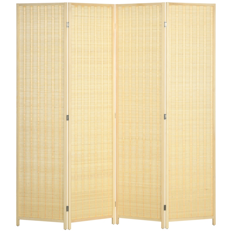 Image 917539_ST01.jpg, Product 917-539 / Price $99.99 - $114.99, HOMCOM 4-Panel Folding Privacy Screen Room Divider from HOMCOM on TSC.ca's Home & Garden department
