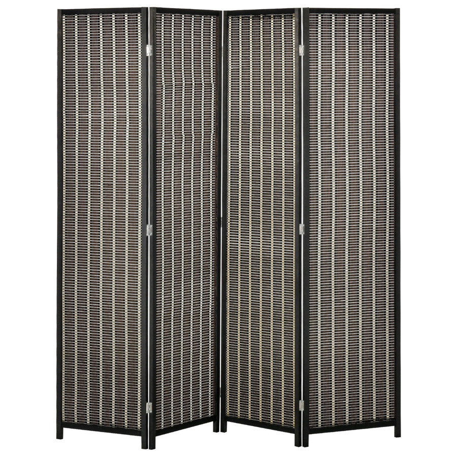Image 917539_ST02.jpg, Product 917-539 / Price $99.99 - $114.99, HOMCOM 4-Panel Folding Privacy Screen Room Divider from HOMCOM on TSC.ca's Home & Garden department