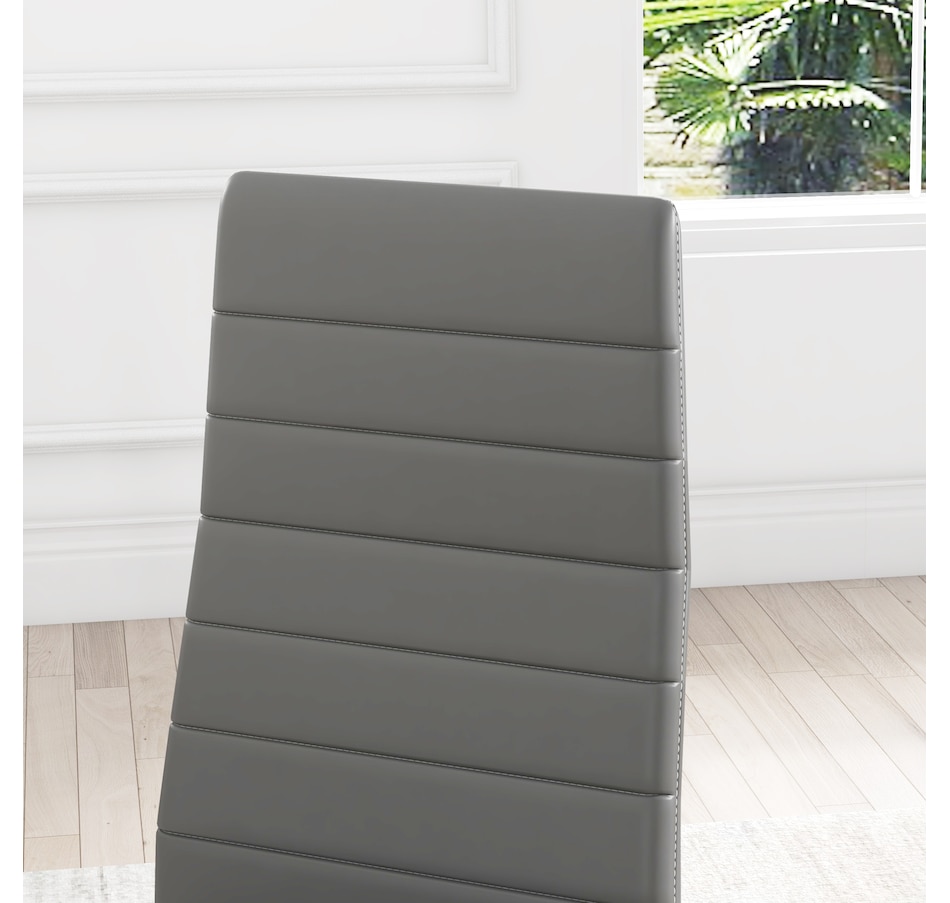 Image 917540_ALTMORE23.jpg, Product 917-540 / Price $139.99 - $149.99, HOMCOM Dining Chairs Upholstered Fabric Accent Chairs with Metal Legs, Set of 4 from HOMCOM on TSC.ca's Home & Garden department