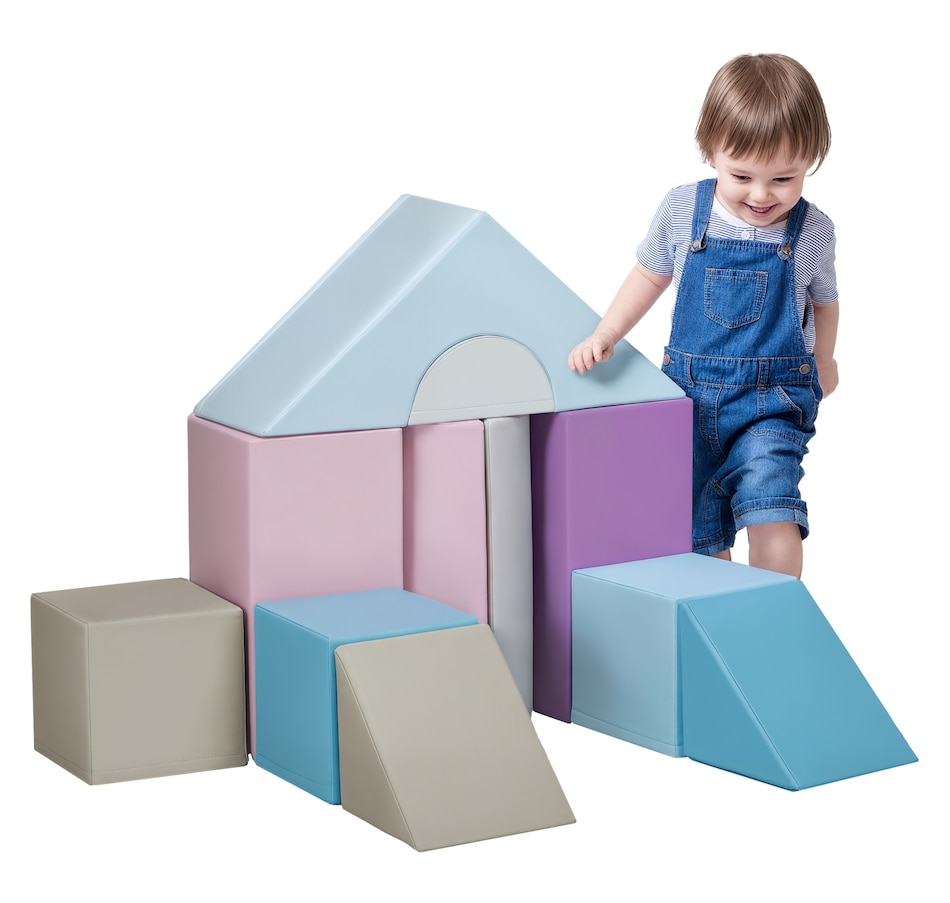 Image 917557.jpg, Product 917-557 / Price $169.99, Soozier 11 Piece Soft Play Blocks for Kids 12-36 months, Multicoloured from Soozier on TSC.ca's Home & Garden department