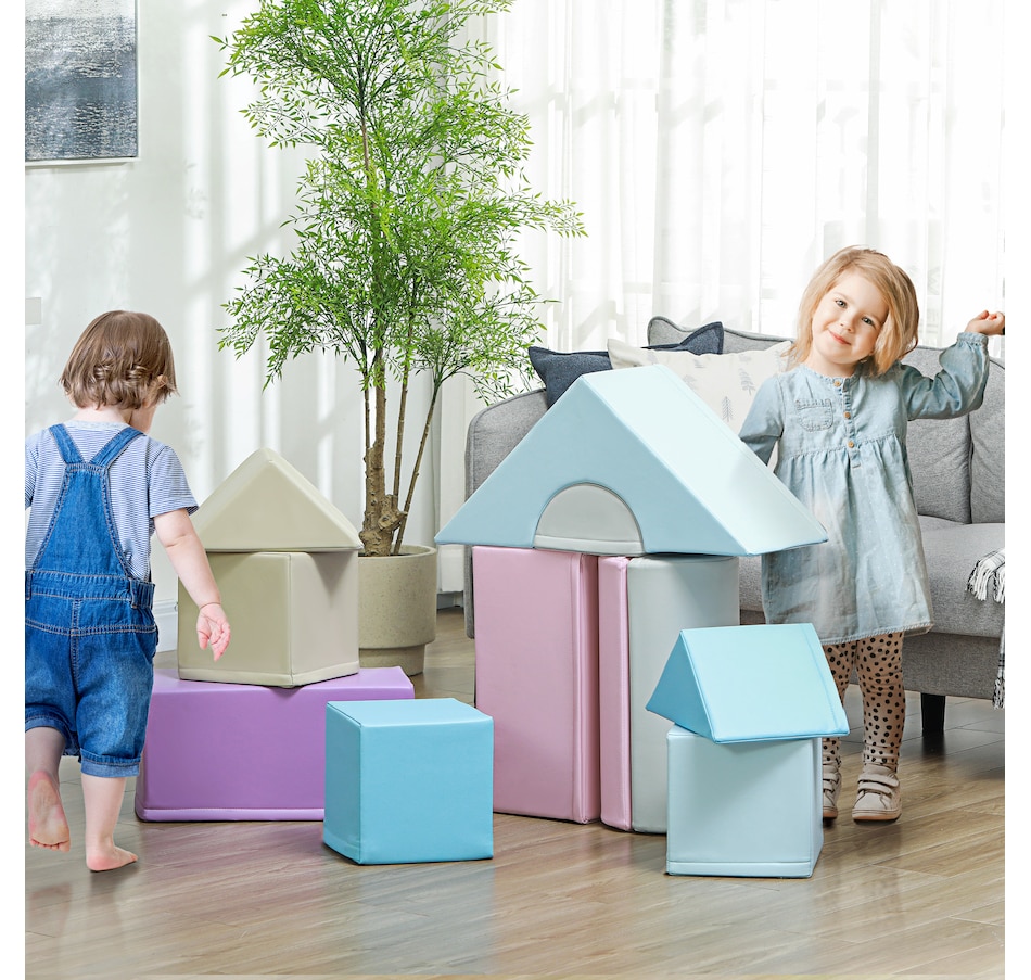 Image 917557_ALTMORE1.jpg, Product 917-557 / Price $169.99, Soozier 11 Piece Soft Play Blocks for Kids 12-36 months, Multicoloured from Soozier on TSC.ca's Home & Garden department