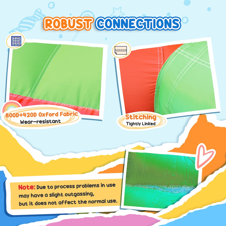 Image 917560_ALTMORE6.jpg, Product 917-560 / Price $259.99, Qaba 9.2 x 9.5FT Bounce House, 4 in 1 Inflatable Bouncy Castle for Kids from Qaba on TSC.ca's Home & Garden department