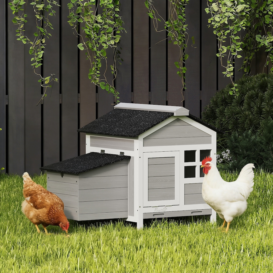 Image 917567_ALTMORE1.jpg, Product 917-567 / Price $136.99, PawHut Wooden Chicken Coop, Rabbit Hutch with Nesting Box, 36" x 25" x 27" from PawHut on TSC.ca's Home & Garden department