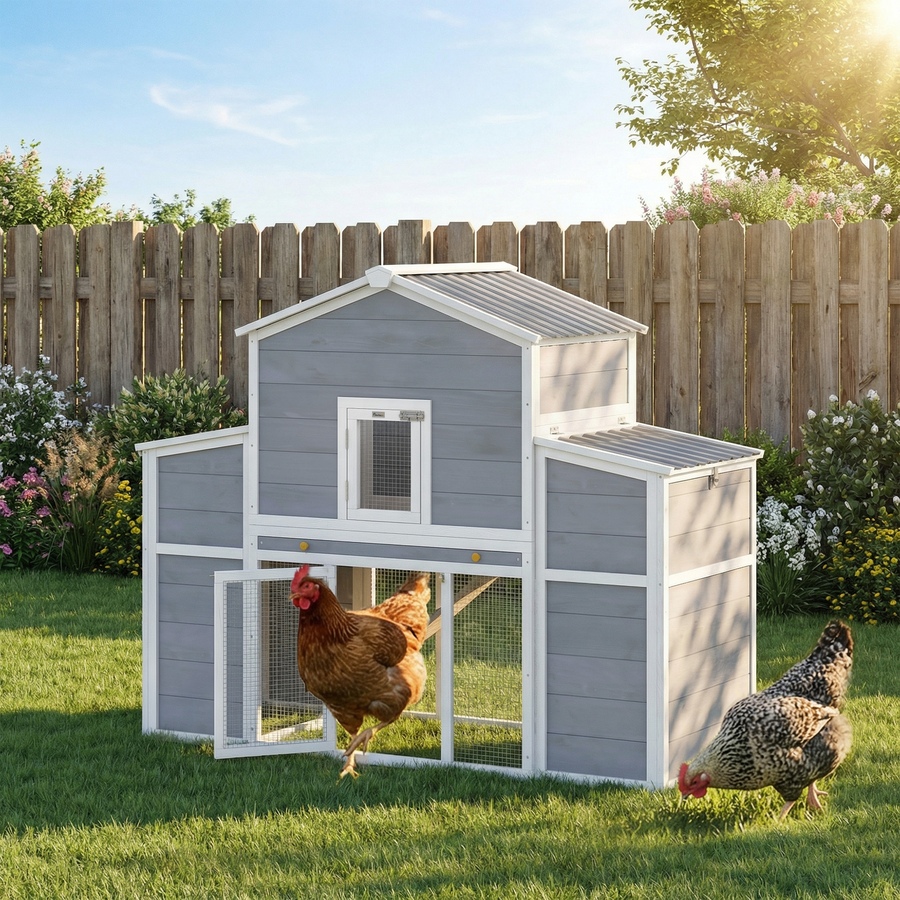 Image 917570_ALTMORE1.jpg, Product 917-570 / Price $229.99, PawHut 66.5" Large Chicken Coop, Wooden Chicken House with Nesting Boxes from PawHut on TSC.ca's Home & Garden department