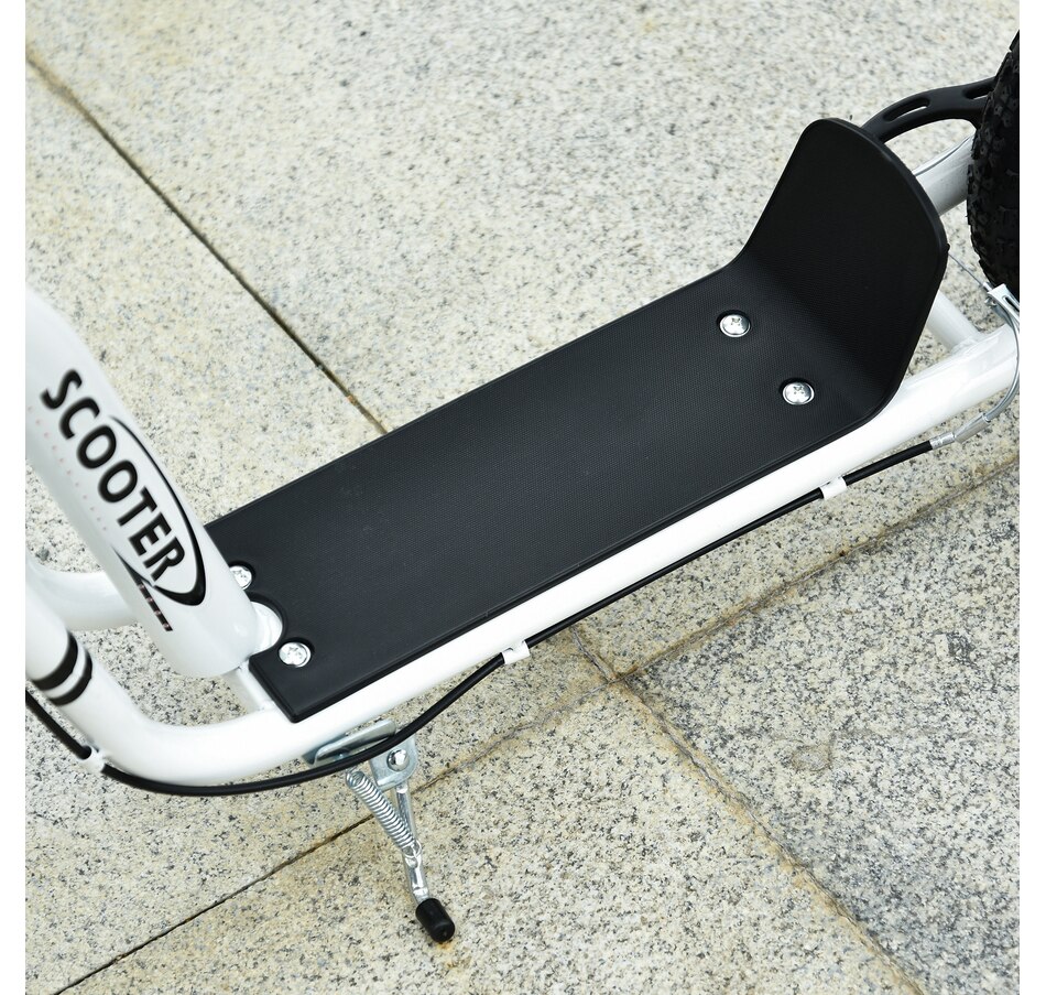 Image 917593_ALTMORE8.jpg, Product 917-593 / Price $109.99, Aosom Kick Scooter, Teens Scooter with Adjustable Height Handlebar, White from Aosom on TSC.ca's Toys & Hobbies department