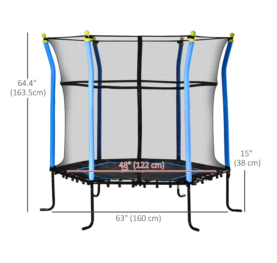 Image 917604_ALTMORE11.jpg, Product 917-604 / Price $83.39 - $83.99, Soozier 64" Kids Trampoline Mini Indoor/Outdoor Bouncer Jumper from Soozier on TSC.ca's Home & Garden department