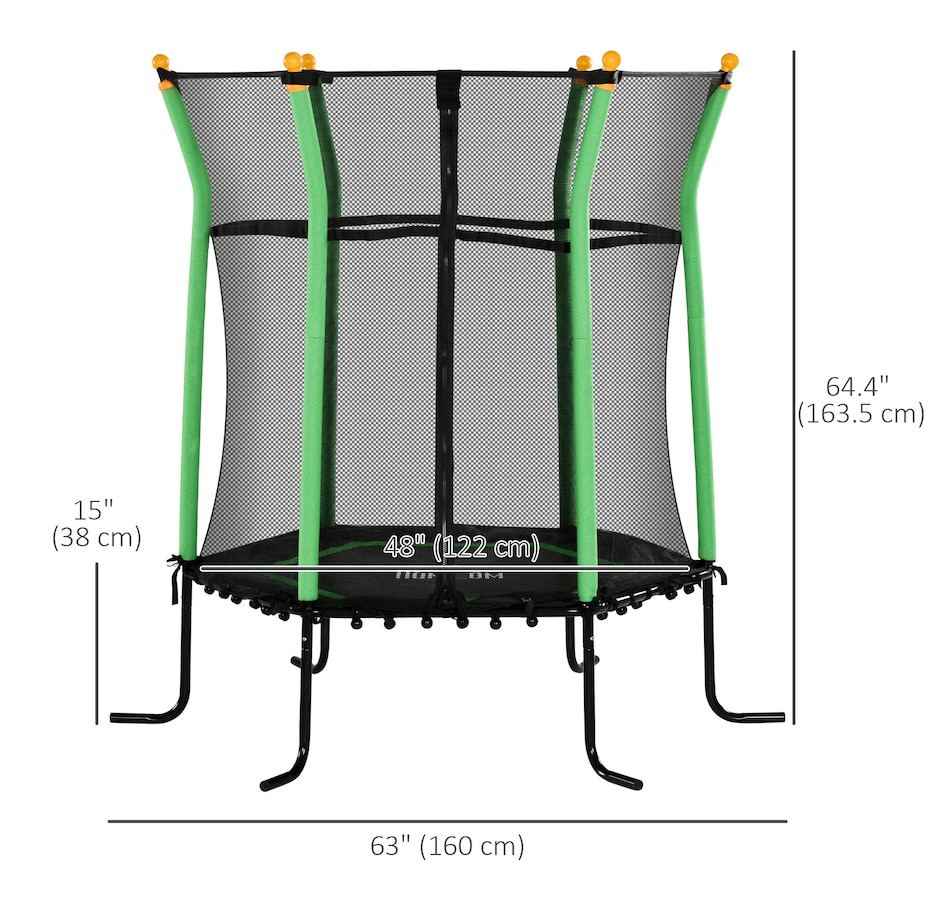 Image 917604_ALTMORE19.jpg, Product 917-604 / Price $83.39 - $83.99, Soozier 64" Kids Trampoline Mini Indoor/Outdoor Bouncer Jumper from Soozier on TSC.ca's Home & Garden department