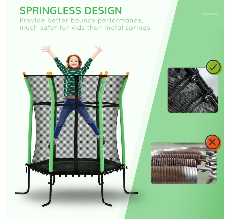 Image 917604_ALTMORE20.jpg, Product 917-604 / Price $83.39 - $83.99, Soozier 64" Kids Trampoline Mini Indoor/Outdoor Bouncer Jumper from Soozier on TSC.ca's Home & Garden department