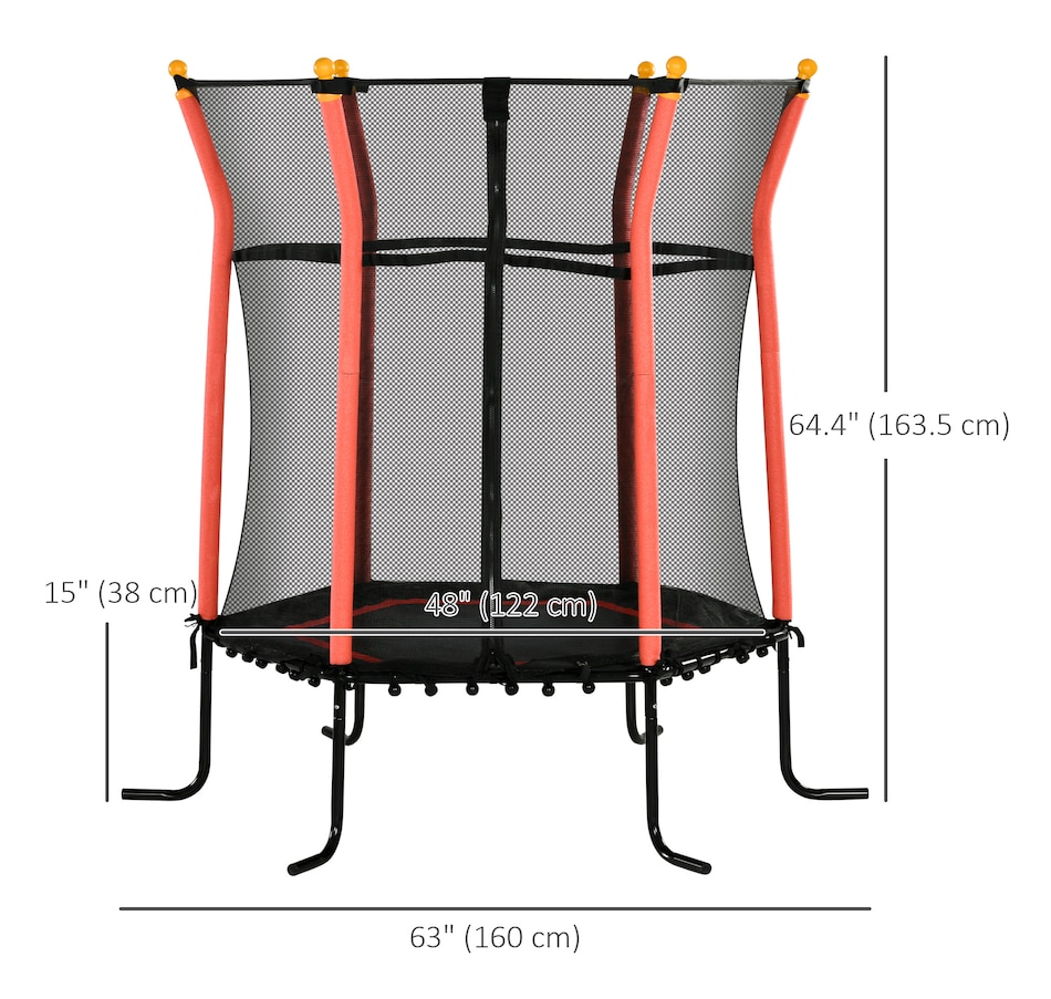 Image 917604_ALTMORE27.jpg, Product 917-604 / Price $83.39 - $83.99, Soozier 64" Kids Trampoline Mini Indoor/Outdoor Bouncer Jumper from Soozier on TSC.ca's Home & Garden department