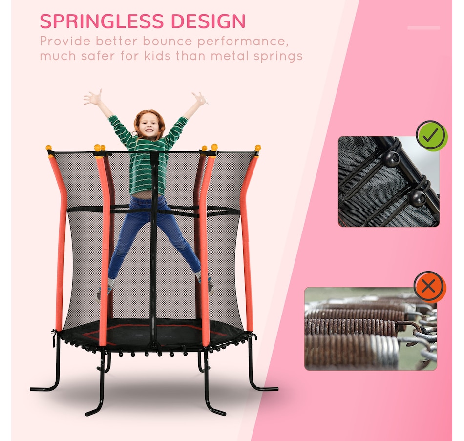 Image 917604_ALTMORE28.jpg, Product 917-604 / Price $83.39 - $83.99, Soozier 64" Kids Trampoline Mini Indoor/Outdoor Bouncer Jumper from Soozier on TSC.ca's Home & Garden department