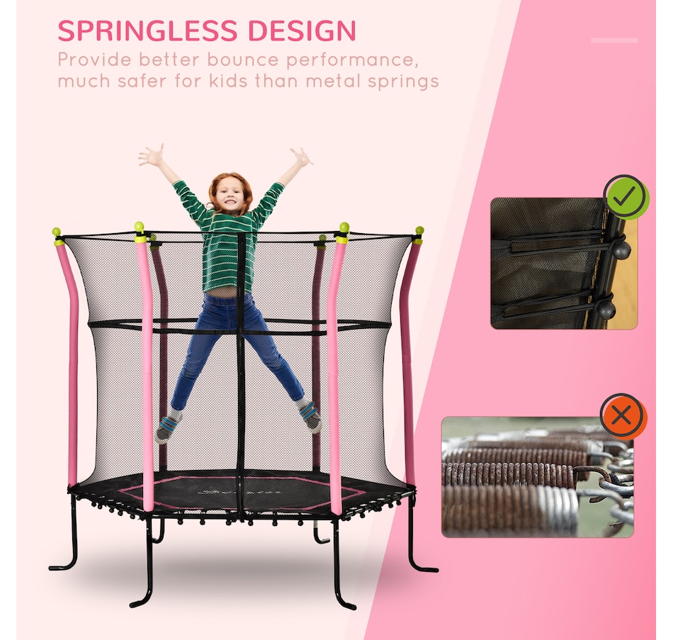 Image 917604_ALTMORE3.jpg, Product 917-604 / Price $83.39 - $83.99, Soozier 64" Kids Trampoline Mini Indoor/Outdoor Bouncer Jumper from Soozier on TSC.ca's Home & Garden department