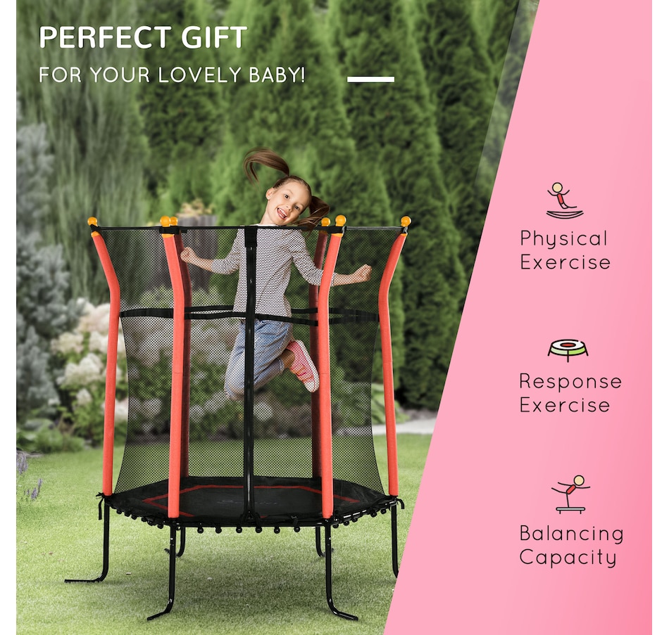 Image 917604_ALTMORE31.jpg, Product 917-604 / Price $83.39 - $83.99, Soozier 64" Kids Trampoline Mini Indoor/Outdoor Bouncer Jumper from Soozier on TSC.ca's Home & Garden department