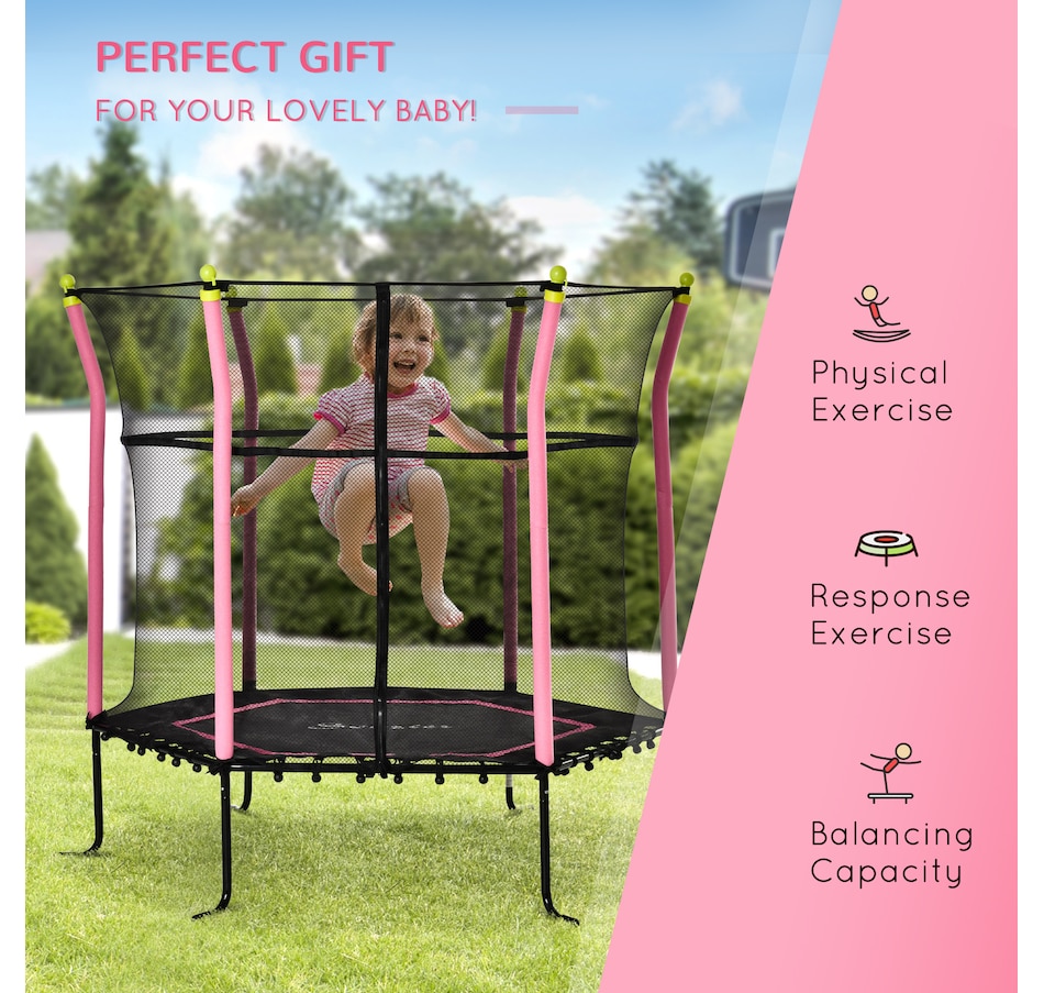 Image 917604_ALTMORE6.jpg, Product 917-604 / Price $83.39 - $83.99, Soozier 64" Kids Trampoline Mini Indoor/Outdoor Bouncer Jumper from Soozier on TSC.ca's Home & Garden department