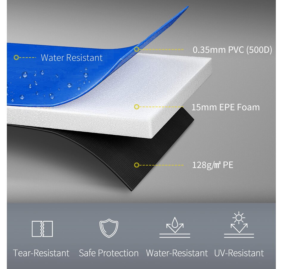 Image 917635_ALTMORE3.jpg, Product 917-635 / Price $74.99, HOMCOM 12' Round Trampolining Bounce Safety Net Trampoline from HOMCOM on TSC.ca's Health & Fitness department