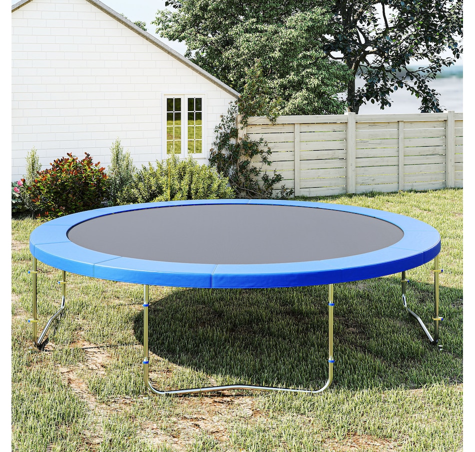 Image 917635_ALTMORE6.jpg, Product 917-635 / Price $74.99, HOMCOM 12' Round Trampolining Bounce Safety Net Trampoline from HOMCOM on TSC.ca's Health & Fitness department
