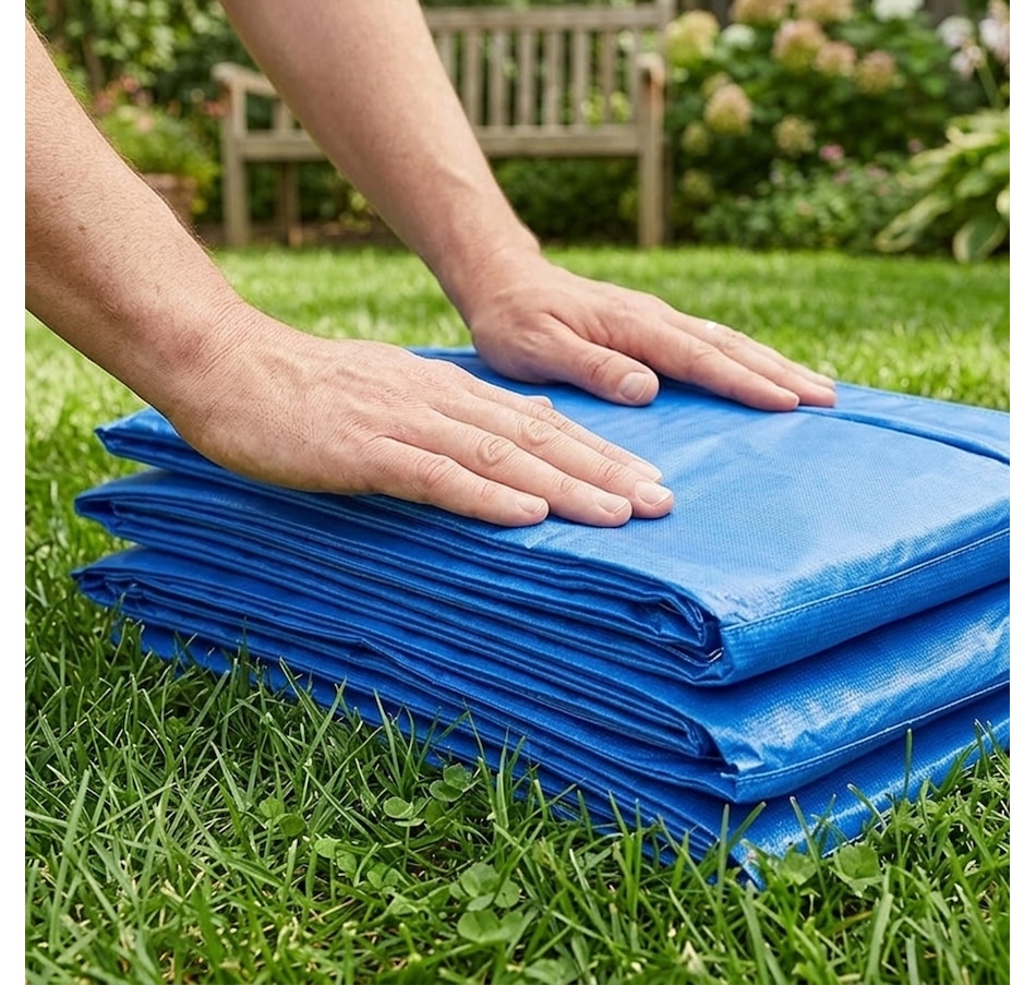 Image 917635_ALTMORE8.jpg, Product 917-635 / Price $74.99, HOMCOM 12' Round Trampolining Bounce Safety Net Trampoline from HOMCOM on TSC.ca's Health & Fitness department