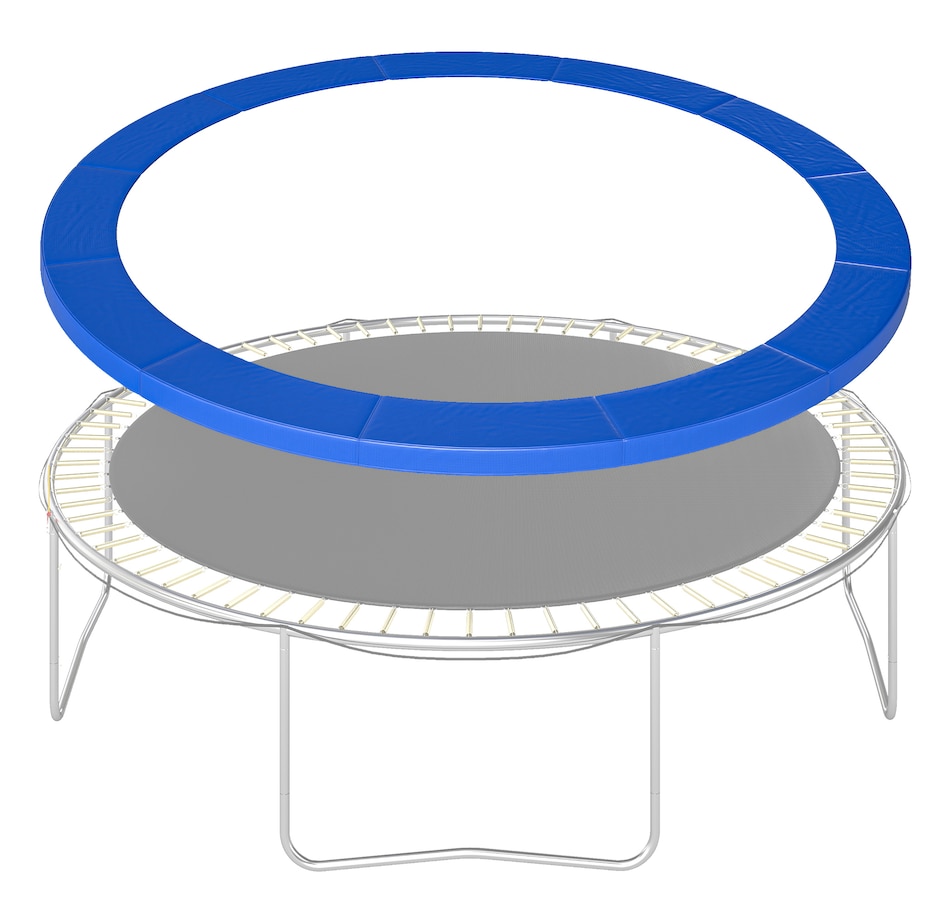 Image 917635_ST02.jpg, Product 917-635 / Price $74.99, HOMCOM 12' Round Trampolining Bounce Safety Net Trampoline from HOMCOM on TSC.ca's Health & Fitness department