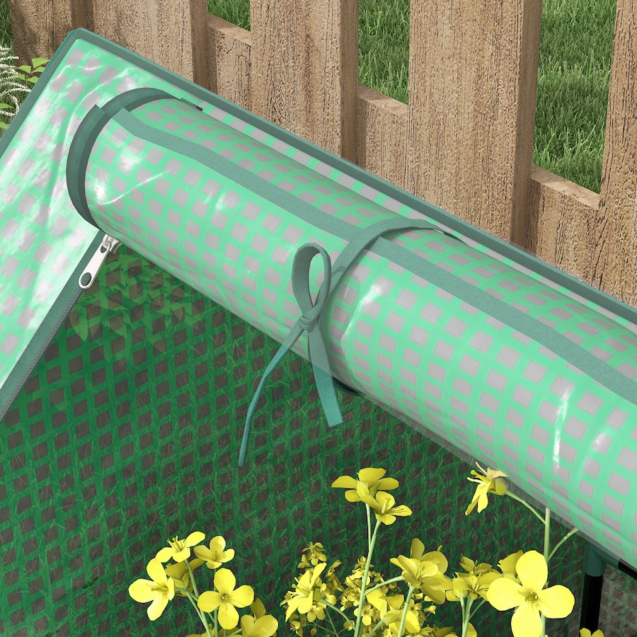 Image 917646_ALTMORE8.jpg, Product 917-646 / Price $99.99, Outsunny Metal Planter Box with 2 Roll-Up Windows from Outsunny on TSC.ca's Home & Garden department