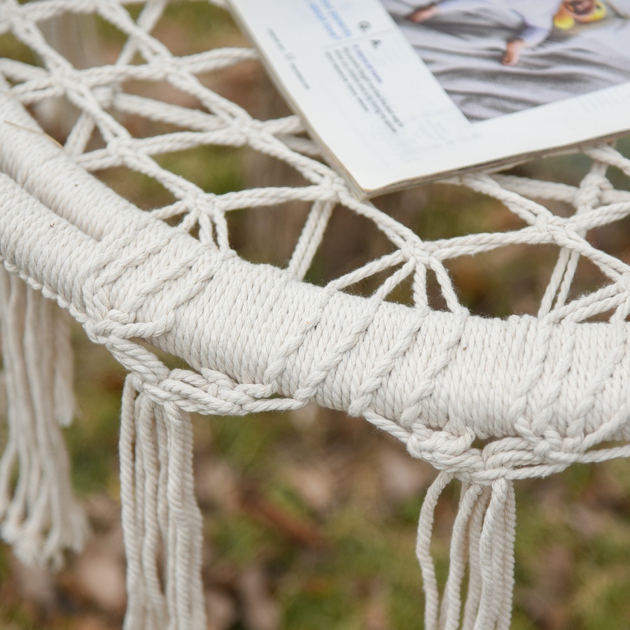 Image 917656_ALTMORE16.jpg, Product 917-656 / Price $74.99 - $78.99, Outsunny Hammock Chair Hanging Rope Swing for Indoor & Outdoor Use from Outsunny on TSC.ca's Home & Garden department