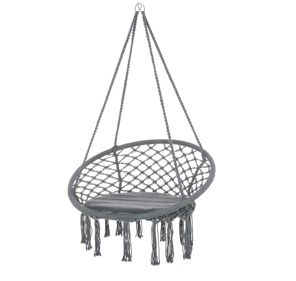 Image 917656_ST01.jpg, Product 917-656 / Price $56.99 - $62.99, Outsunny Hammock Chair Hanging Rope Swing for Indoor & Outdoor Use from Outsunny on TSC.ca's Home & Garden department