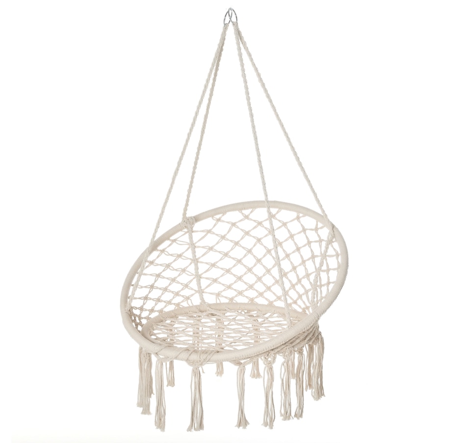 Image 917656_ST02.jpg, Product 917-656 / Price $56.99 - $62.99, Outsunny Hammock Chair Hanging Rope Swing for Indoor & Outdoor Use from Outsunny on TSC.ca's Home & Garden department