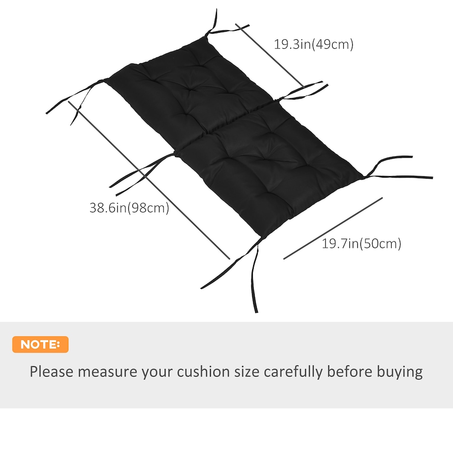Image 917659_ALTMORE2.jpg, Product 917-659 / Price $63.99 - $64.99, Outsunny Patio Chair Cushions Set of 2, Outdoor Tufted Cushion Set from Outsunny on TSC.ca's Home & Garden department