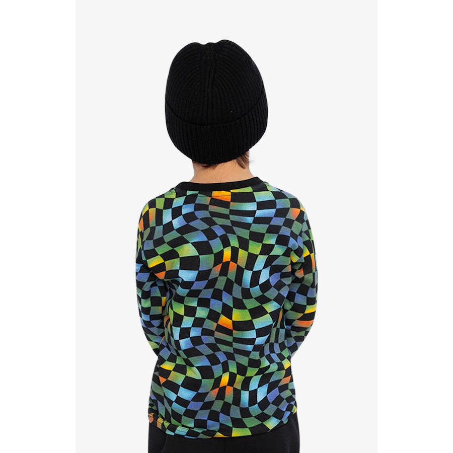 Image 918510_ALTMORE3.jpg, Product 918-510 / Price $38.00 - $40.00, Organic Cotton Checkered Crew Neck Long Sleeve T-Shirt (Toddler, Little & Big Kid) from Deux par Deux on TSC.ca's Fashion department