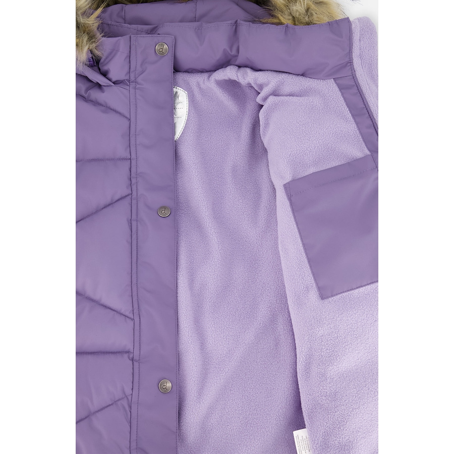 Image 918548_ALTMORE3.jpg, Product 918-548 / Price $169.00 - $174.00, Long Diamond Quilted Faux Fur Hood Puffer Coat (Toddler, Little & Big Kid) from Deux par Deux on TSC.ca's Fashion department