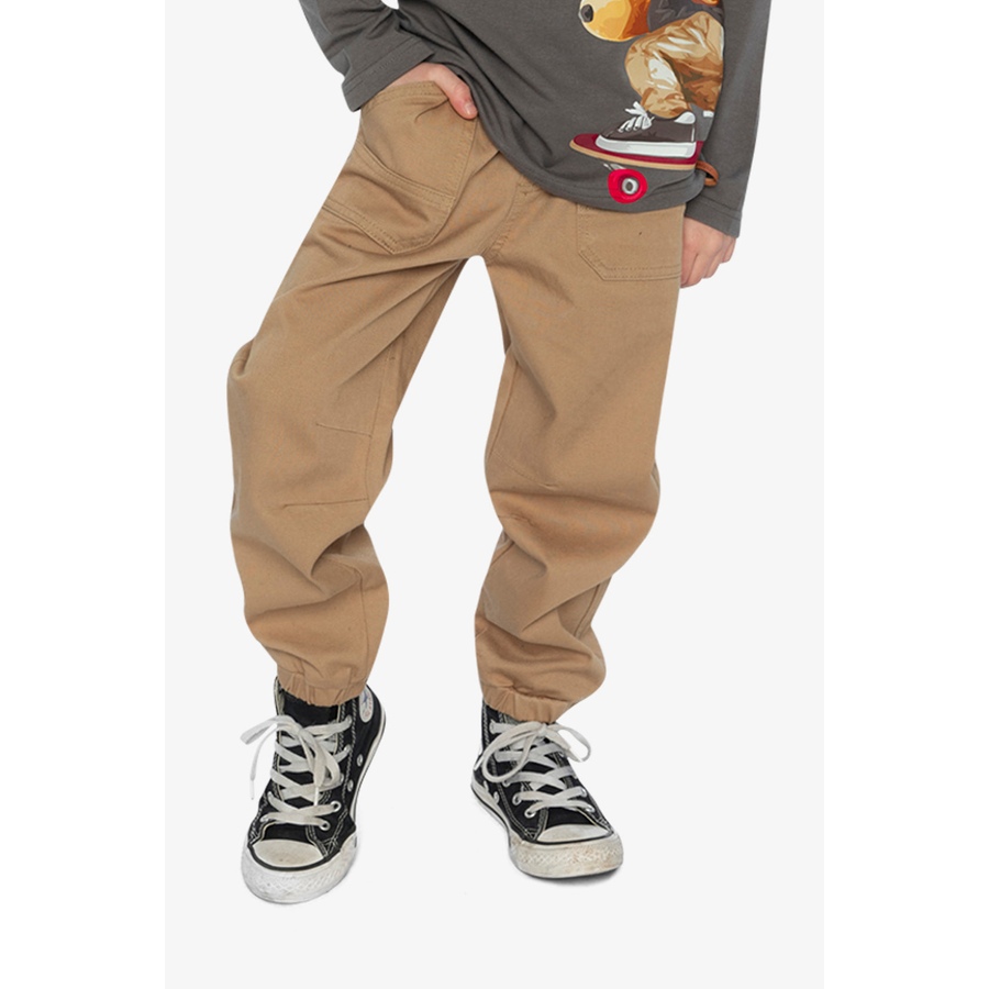 Image 918634_ALTMORE1.jpg, Product 918-634 / Price $52.00 - $55.00, Stretch Canvas Jogger Pants with Patch Pockets (Toddler, Little & Big Kid) from Deux par Deux on TSC.ca's Fashion department