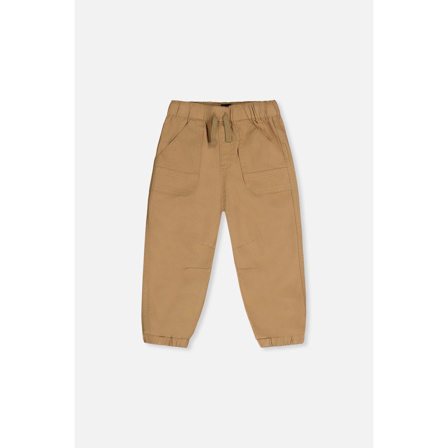 Image 918634_ST01.jpg, Product 918-634 / Price $52.00 - $55.00, Stretch Canvas Jogger Pants with Patch Pockets (Toddler, Little & Big Kid) from Deux par Deux on TSC.ca's Fashion department