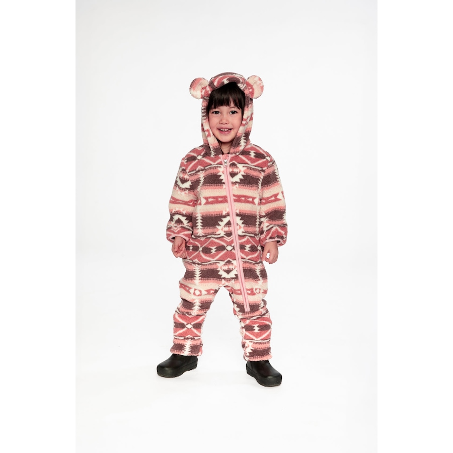 Image 918953_ALTMORE1.jpg, Product 918-953 / Price $59.00, Mid-Season Fleece Animal Ear Hood Fold-Over One-Piece Outerwear (Baby) from Deux par Deux on TSC.ca's Fashion department