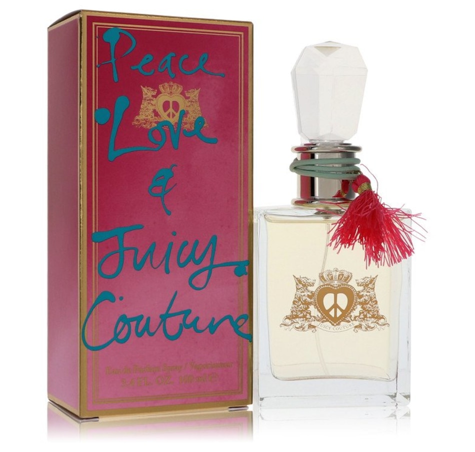 Image 919564.jpg, Product 919-564 / Price $76.58, Peace Love & Juicy Couture By Juicy Couture Eau De Parfum Spray 3.4 Oz For Women from Juicy Couture on TSC.ca's Beauty department