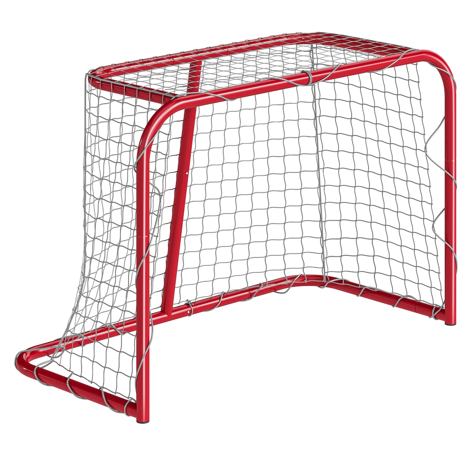 Image 919742.jpg, Product 919-742 / Price $84.99, Soozier Mini Hockey Goal, Easy Setup Hockey Net with Metal Frame from Soozier on TSC.ca's Health & Fitness department