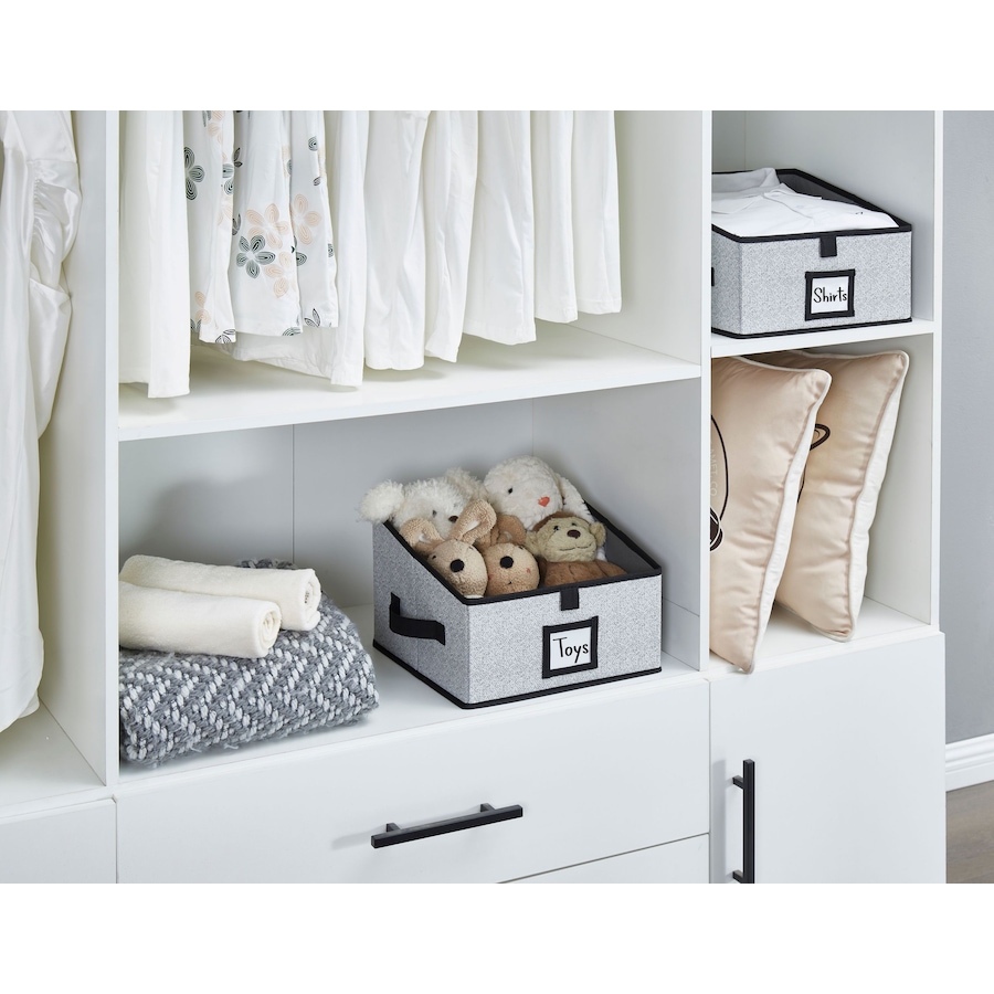 Image 919755_ALTMORE5.jpg, Product 919-755 / Price $35.99, Closet Storage Bins, Trapezoid Linen Closet Organizers and Storage Baskets for Organization (Set of 6) from DECOMOMO® on TSC.ca's Home & Garden department