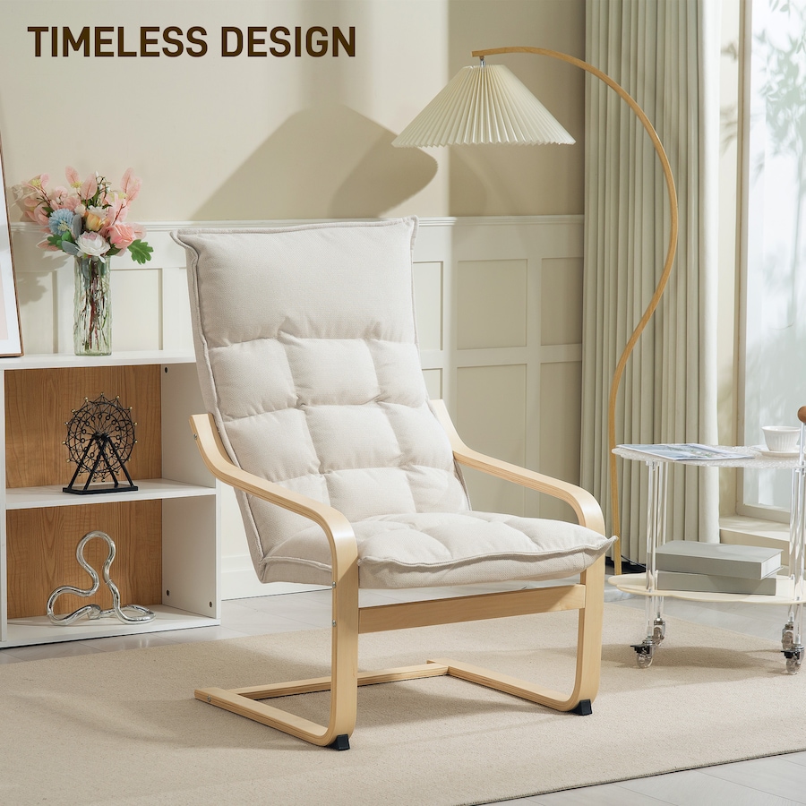 Image 919773_ALTMORE12.jpg, Product 919-773 / Price $125.99 - $129.99, HOMCOM Modern Armchair, Upholstered Accent Chair with Curved Leg from HOMCOM on TSC.ca's Home & Garden department