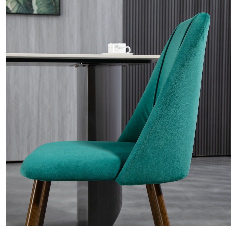 Image 919778_ALTMORE57.jpg, Product 919-778 / Price $249.99 - $269.99, HOMCOM Dining Chairs Set of 4, Velvet Accent Chair from HOMCOM on TSC.ca's Home & Garden department