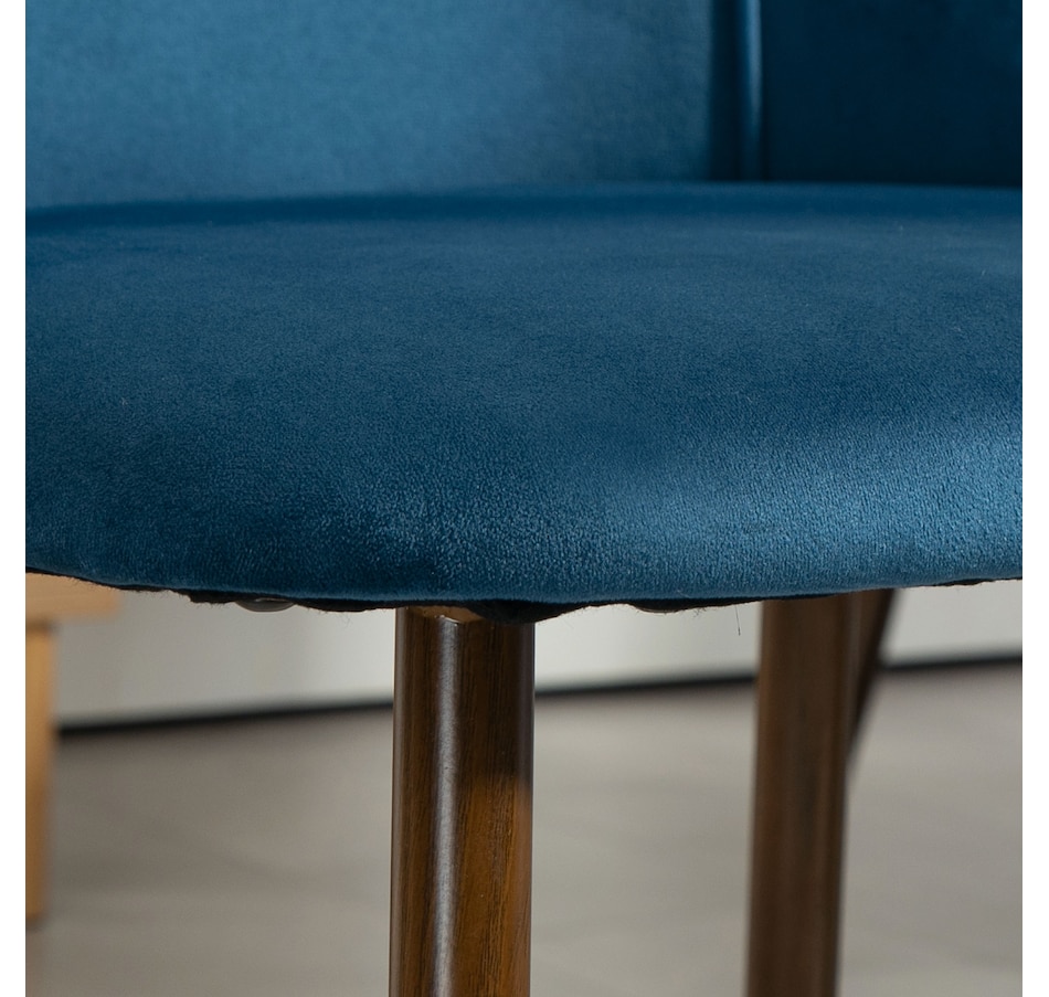 Image 919778_ALTMORE8.jpg, Product 919-778 / Price $249.99 - $269.99, HOMCOM Dining Chairs Set of 4, Velvet Accent Chair from HOMCOM on TSC.ca's Home & Garden department