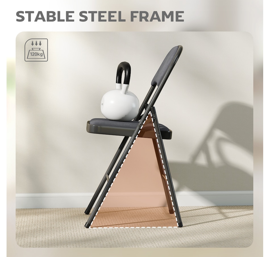 Image 919781_ALTMORE15.jpg, Product 919-781 / Price $114.99 - $144.99, HOMCOM Folding Chairs Set of 4, Foldable Chairs with Cushions from HOMCOM on TSC.ca's Home & Garden department