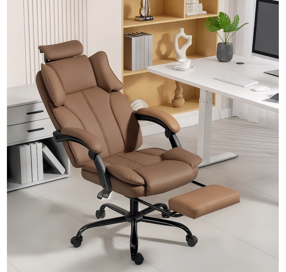 Image 919787_ALTMORE1.jpg, Product 919-787 / Price $154.99 - $189.99, HOMCOM Office Chair, Pet-Friendly Fabric Reclining Desk Chair from HOMCOM on TSC.ca's Home & Garden department