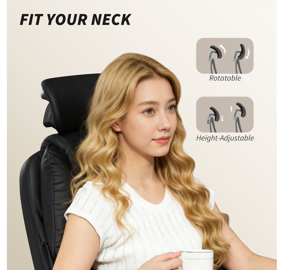 Image 919787_ALTMORE14.jpg, Product 919-787 / Price $154.99 - $189.99, HOMCOM Office Chair, Pet-Friendly Fabric Reclining Desk Chair from HOMCOM on TSC.ca's Home & Garden department