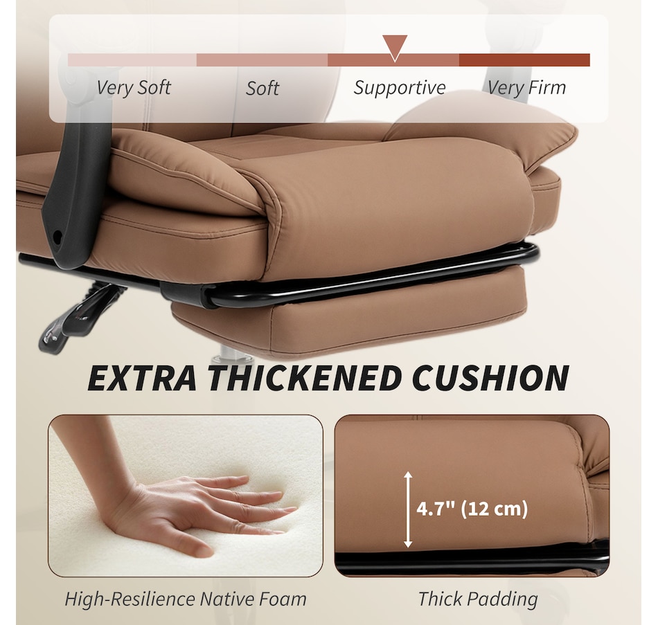 Image 919787_ALTMORE4.jpg, Product 919-787 / Price $154.99 - $189.99, HOMCOM Office Chair, Pet-Friendly Fabric Reclining Desk Chair from HOMCOM on TSC.ca's Home & Garden department