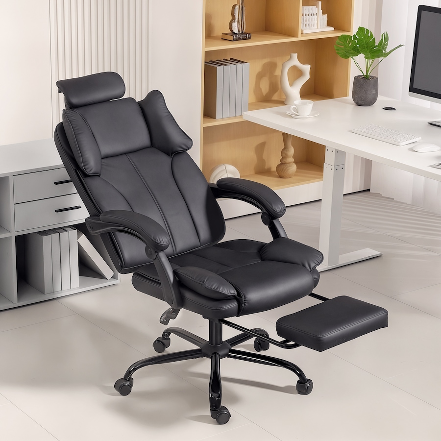 Image 919787_ST02.jpg, Product 919-787 / Price $184.99, HOMCOM Office Chair, Pet-Friendly Fabric Reclining Desk Chair from HOMCOM on TSC.ca's Home & Garden department