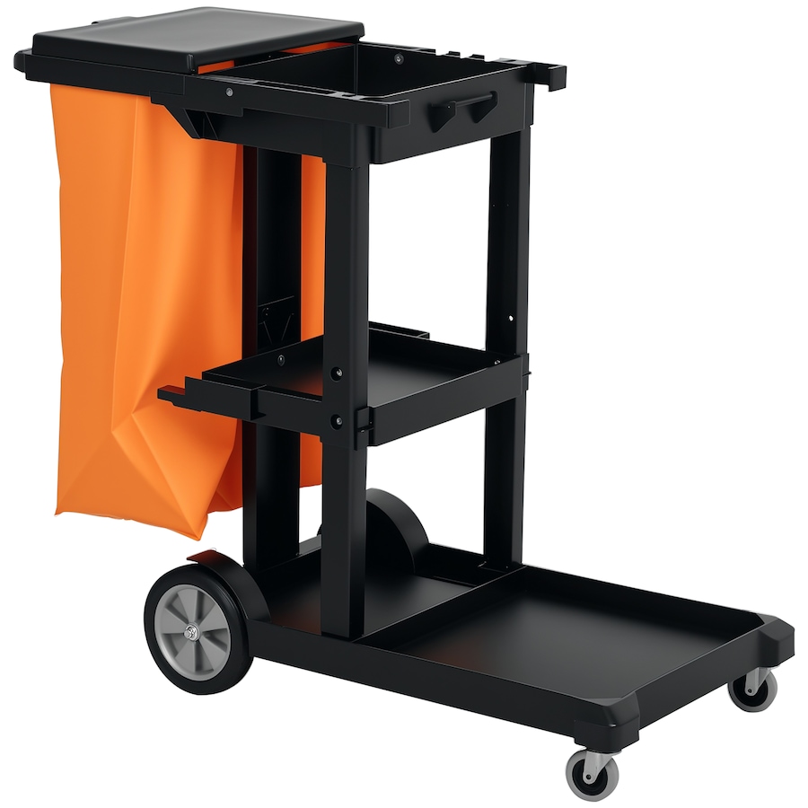 Image 919802_ST02.jpg, Product 919-802 / Price $129.99, HOMCOM Commercial Janitorial Cart, Professional Cleaning Trolley from HOMCOM on TSC.ca's Home & Garden department